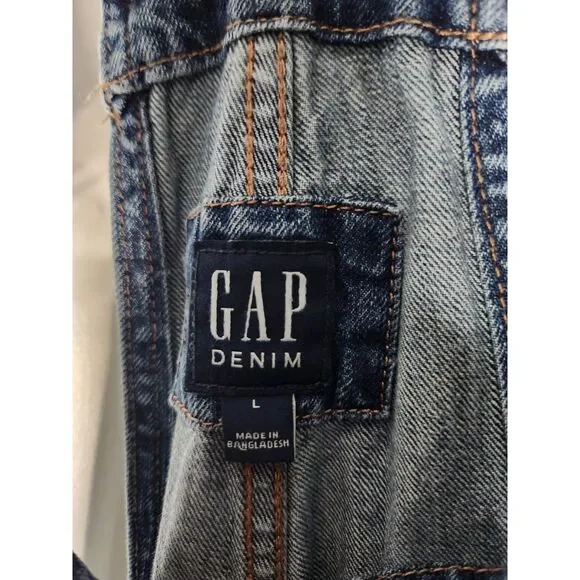 GAP Denim Overalls – Women’s Size Large - Picture 4 of 4